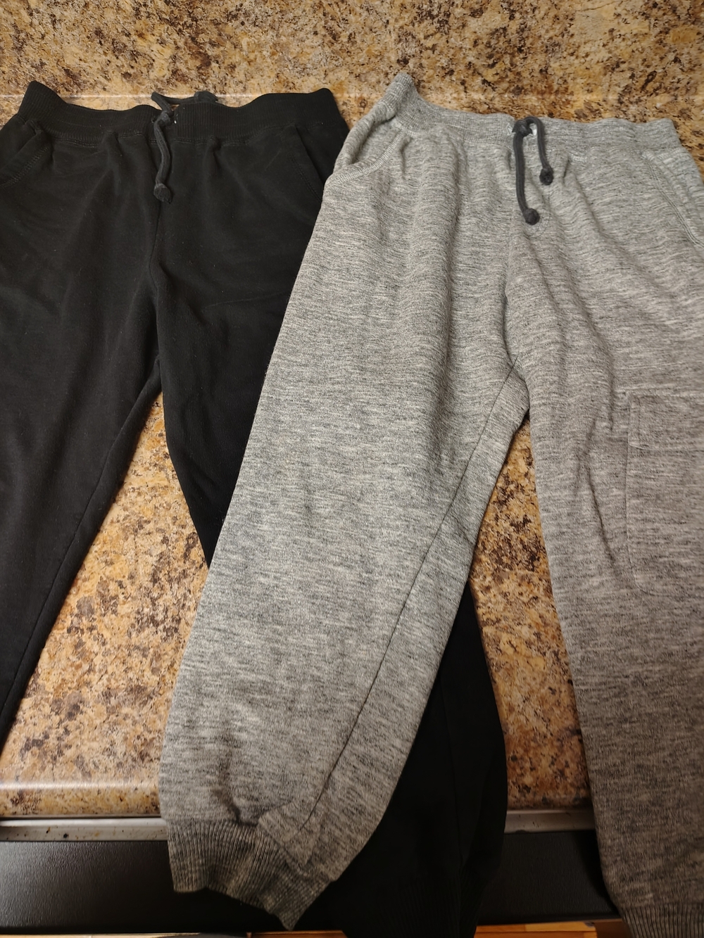 Jogger Pants - Black & Gray